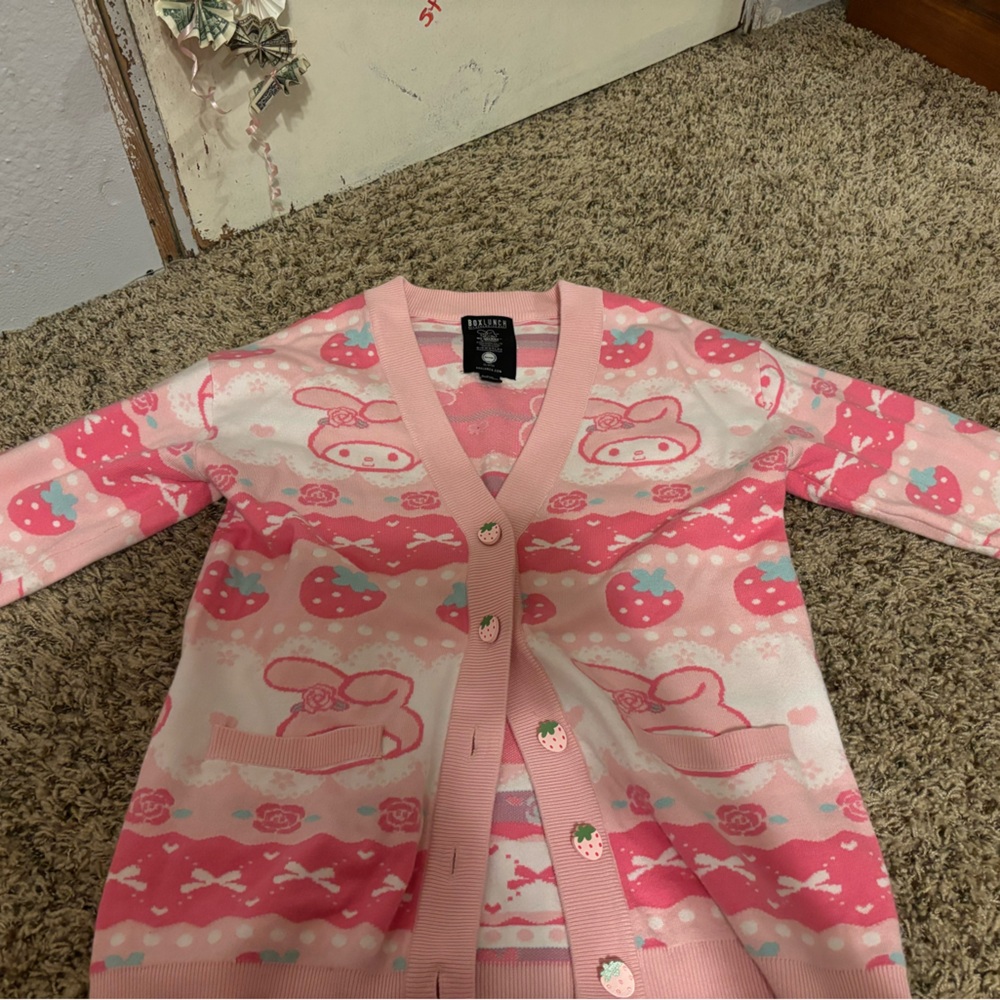 My Melody Box Lunch Cardigan